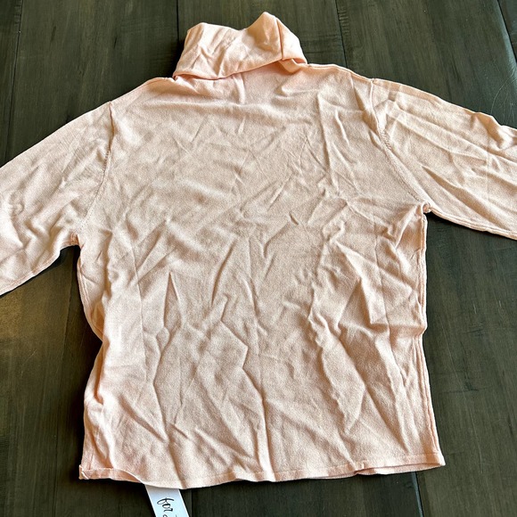 NWT For Love & Lemons Sadie Turtleneck in Transparent Pink - Picture 5 of 7